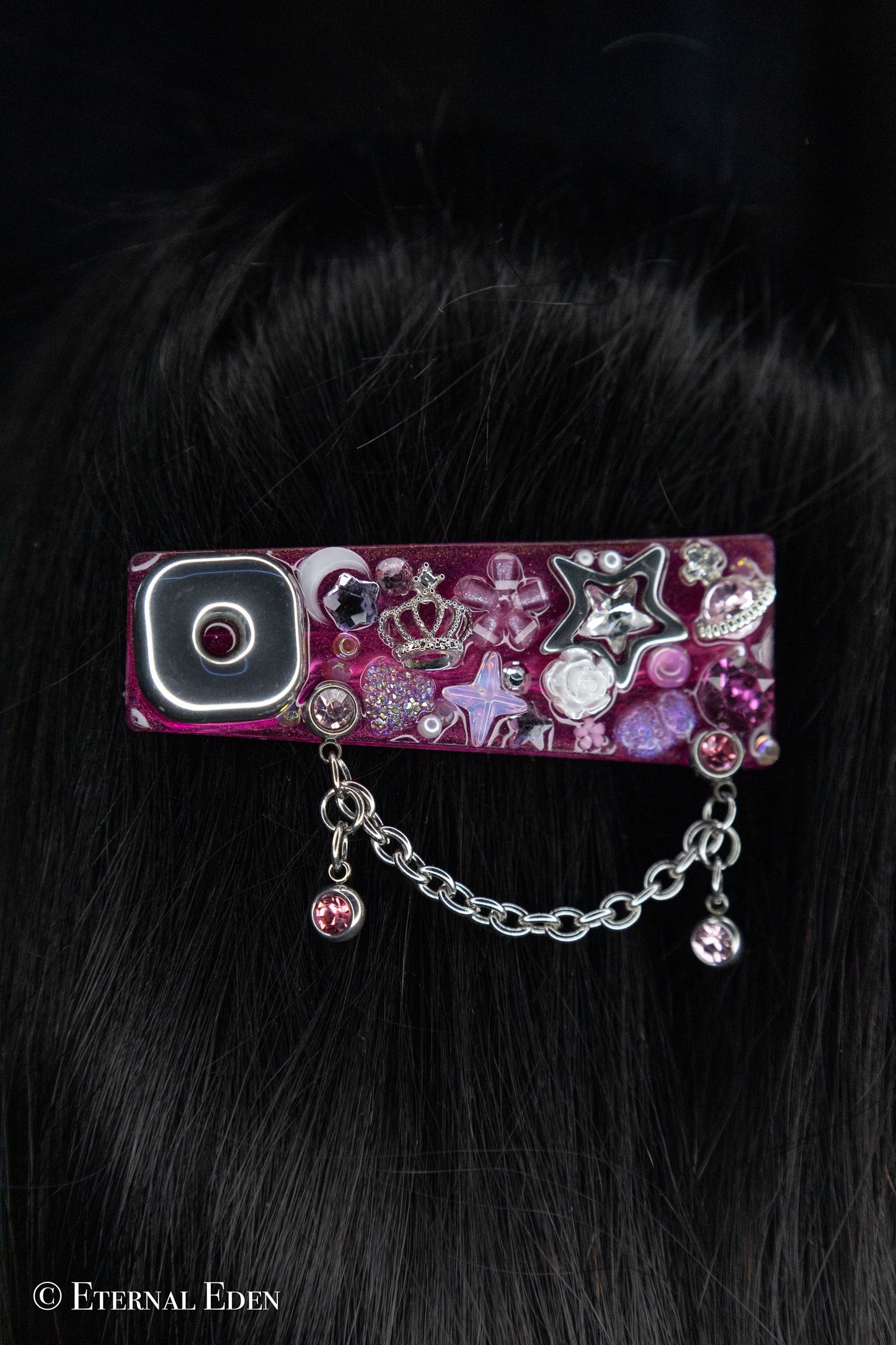 “Pink Future” Hairclips