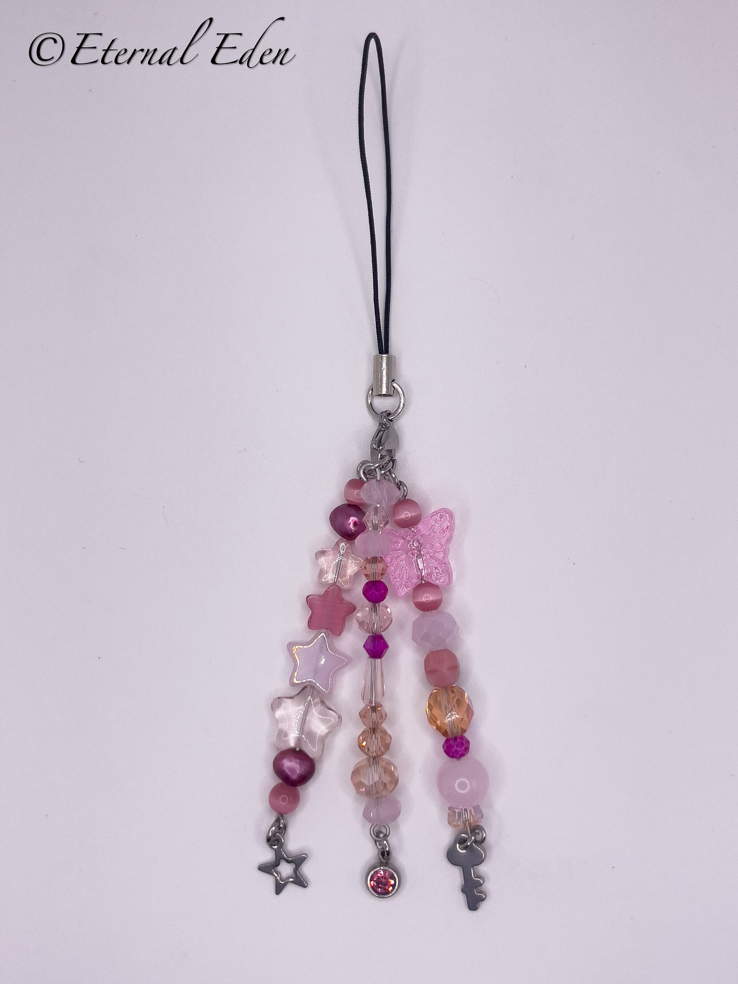 Monochrome Phone / Bag Charms