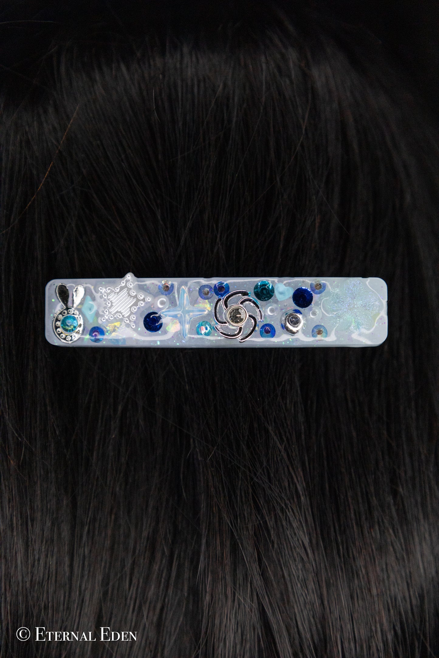 “Winter Freeze” Hairclips