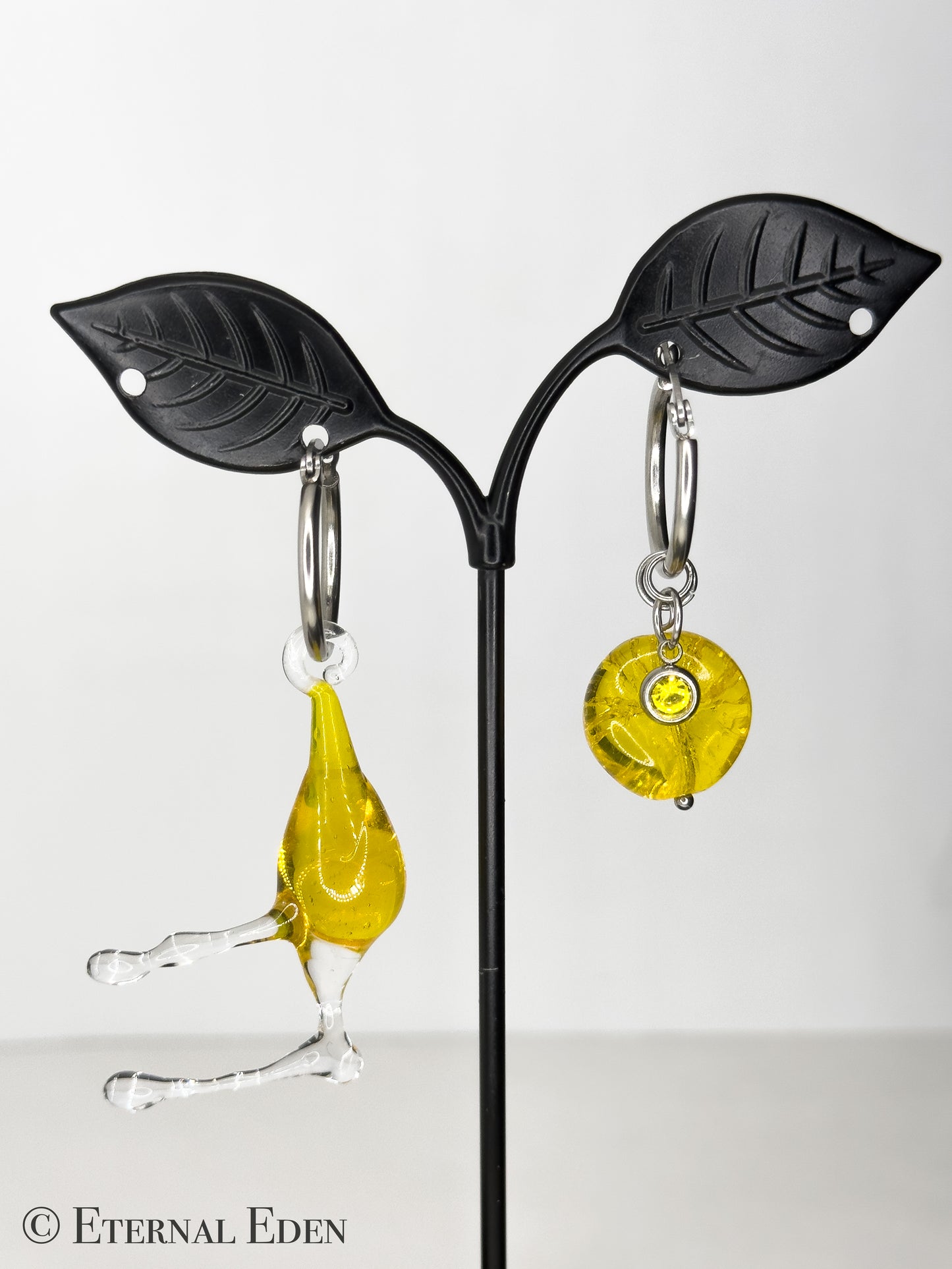 “Special Rupert” Hoop Earrings