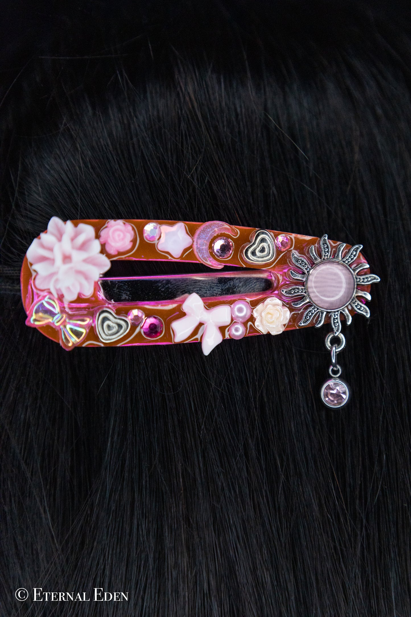 “Pink Future” Hairclips