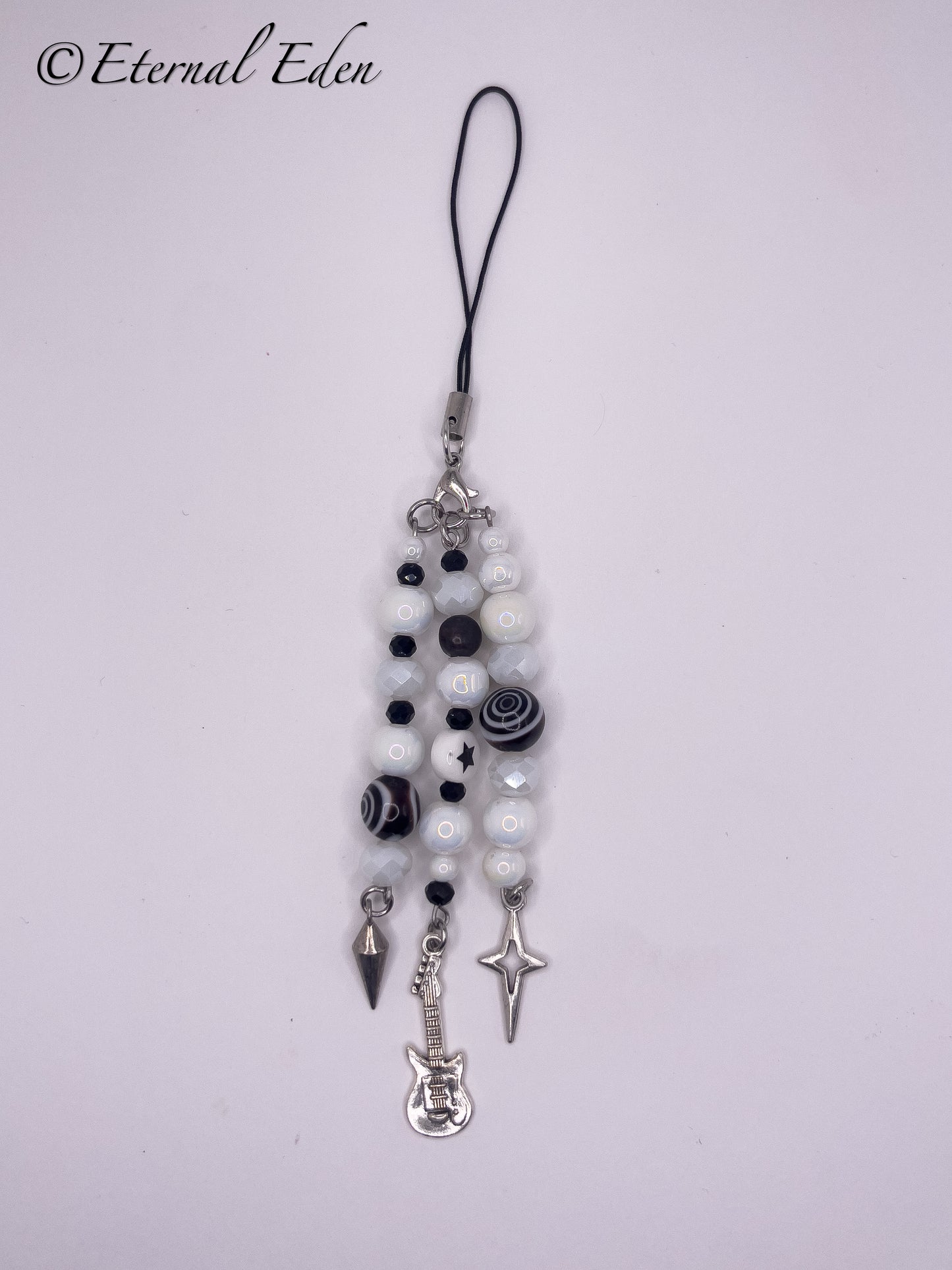 White Mix Phone / Bag Charms