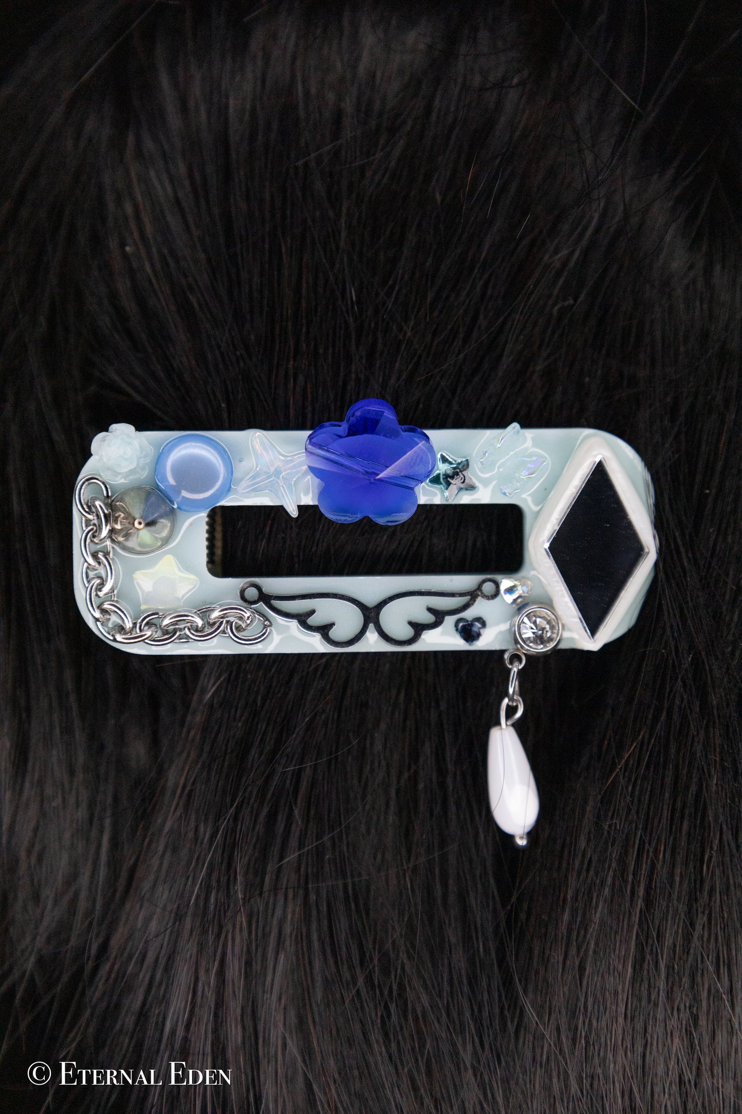 “Winter Freeze” Hairclips