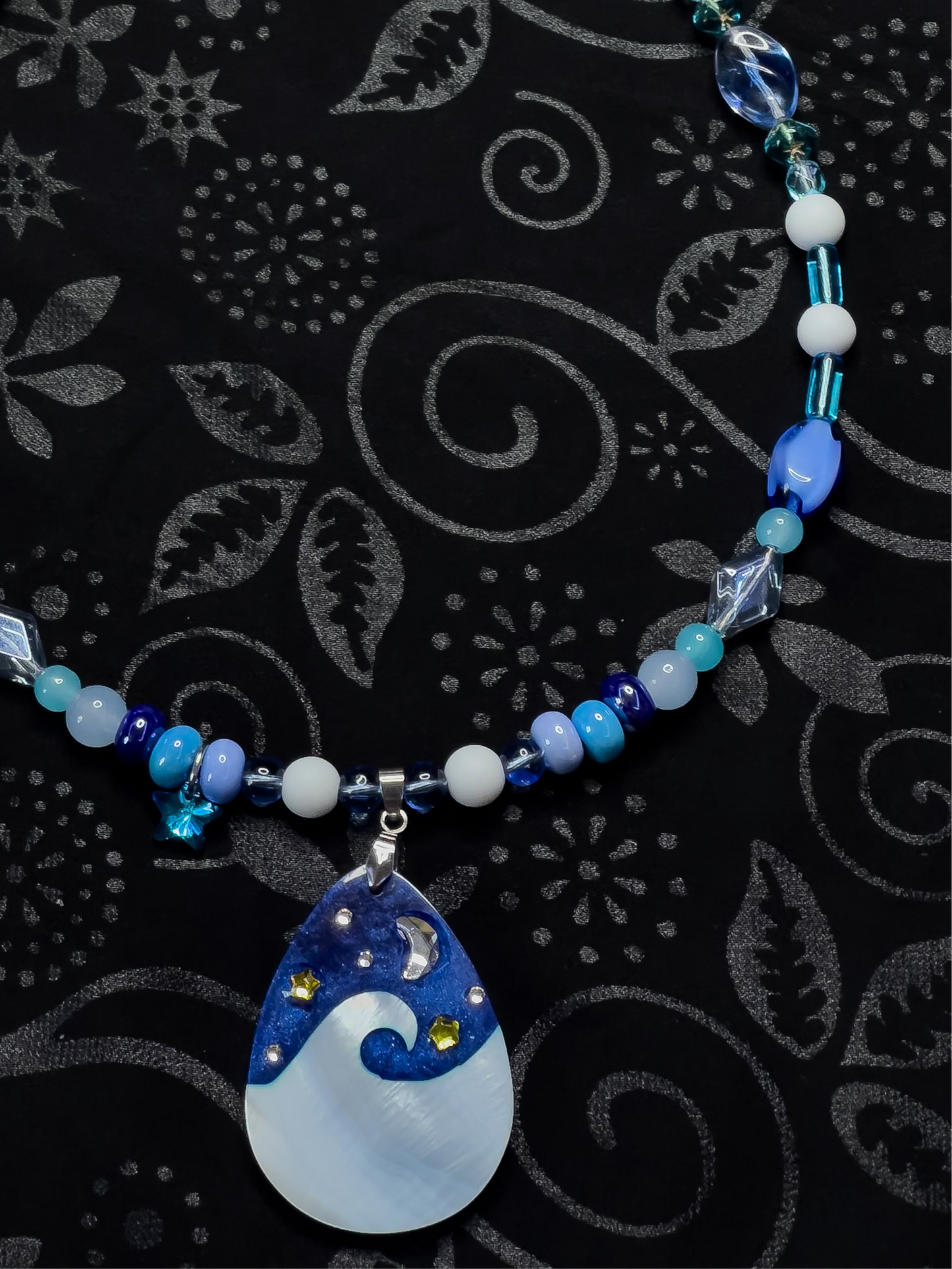 Watery Night Necklace