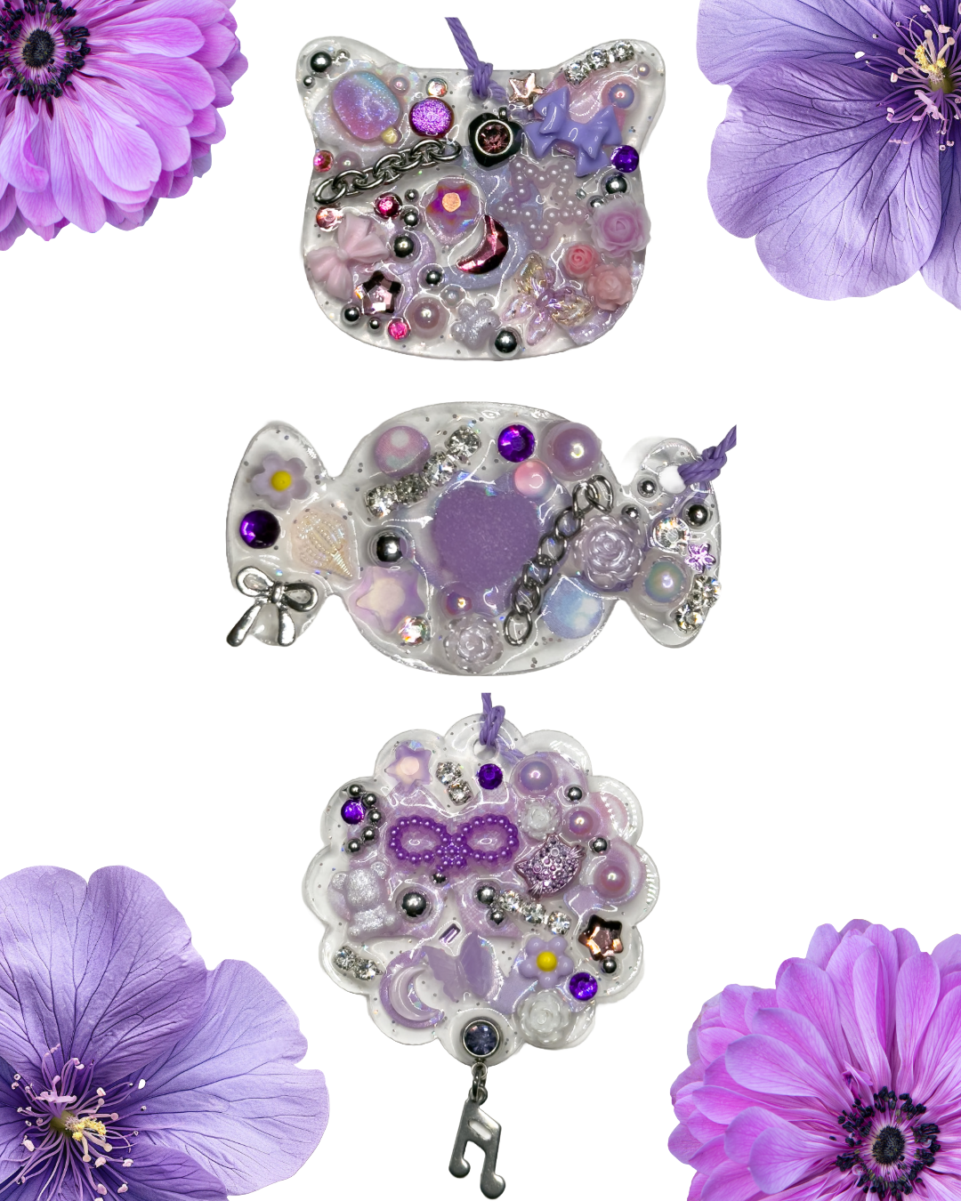 “Purple Magi” Phone / Bag Accessories
