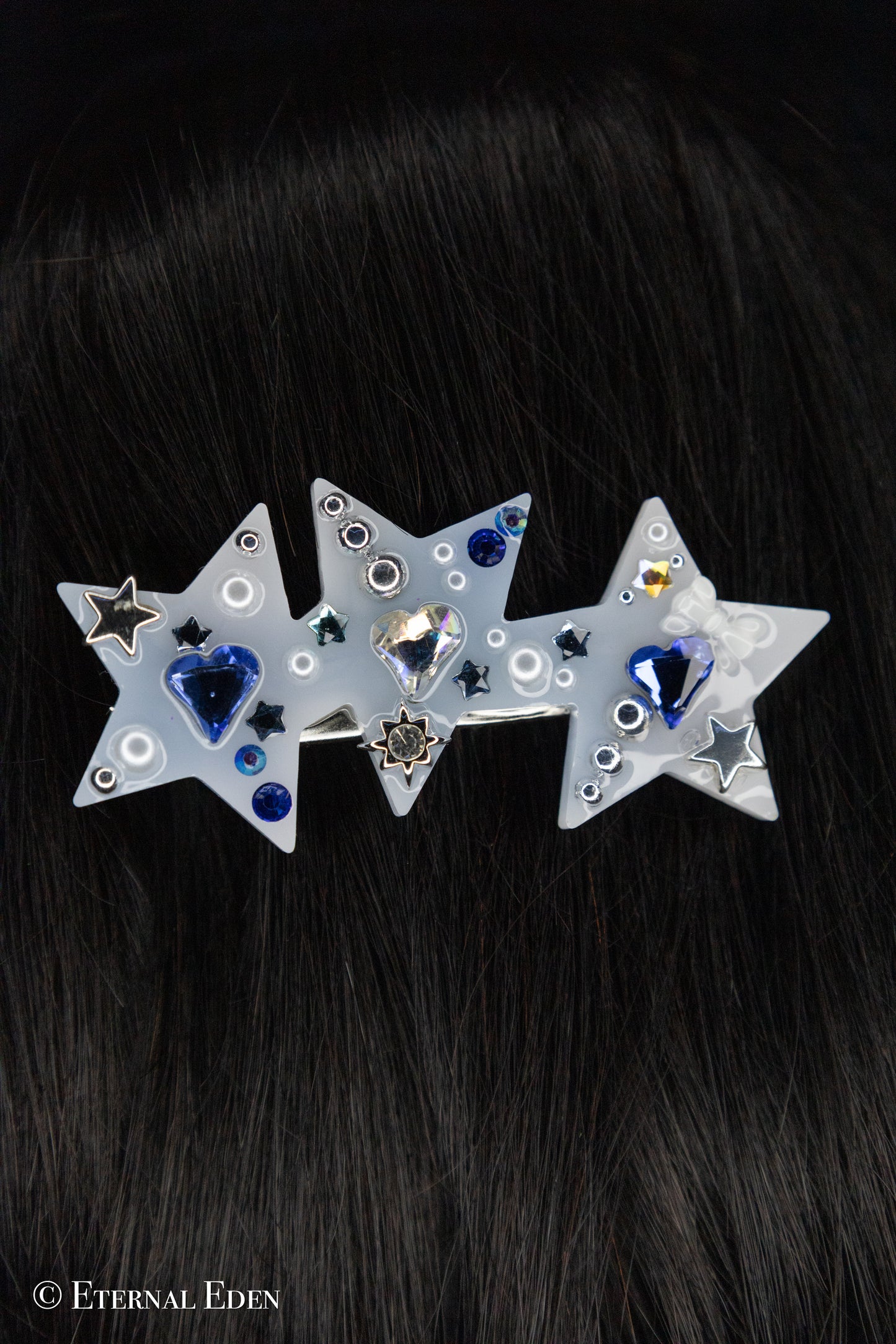 “Winter Freeze” Hairclips