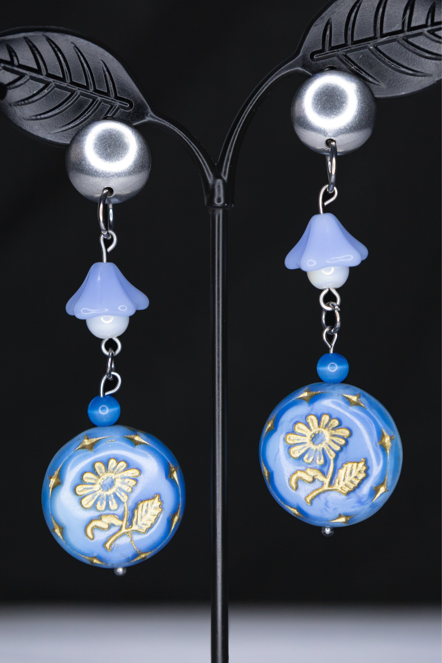 Cornflower Blue Earrings
