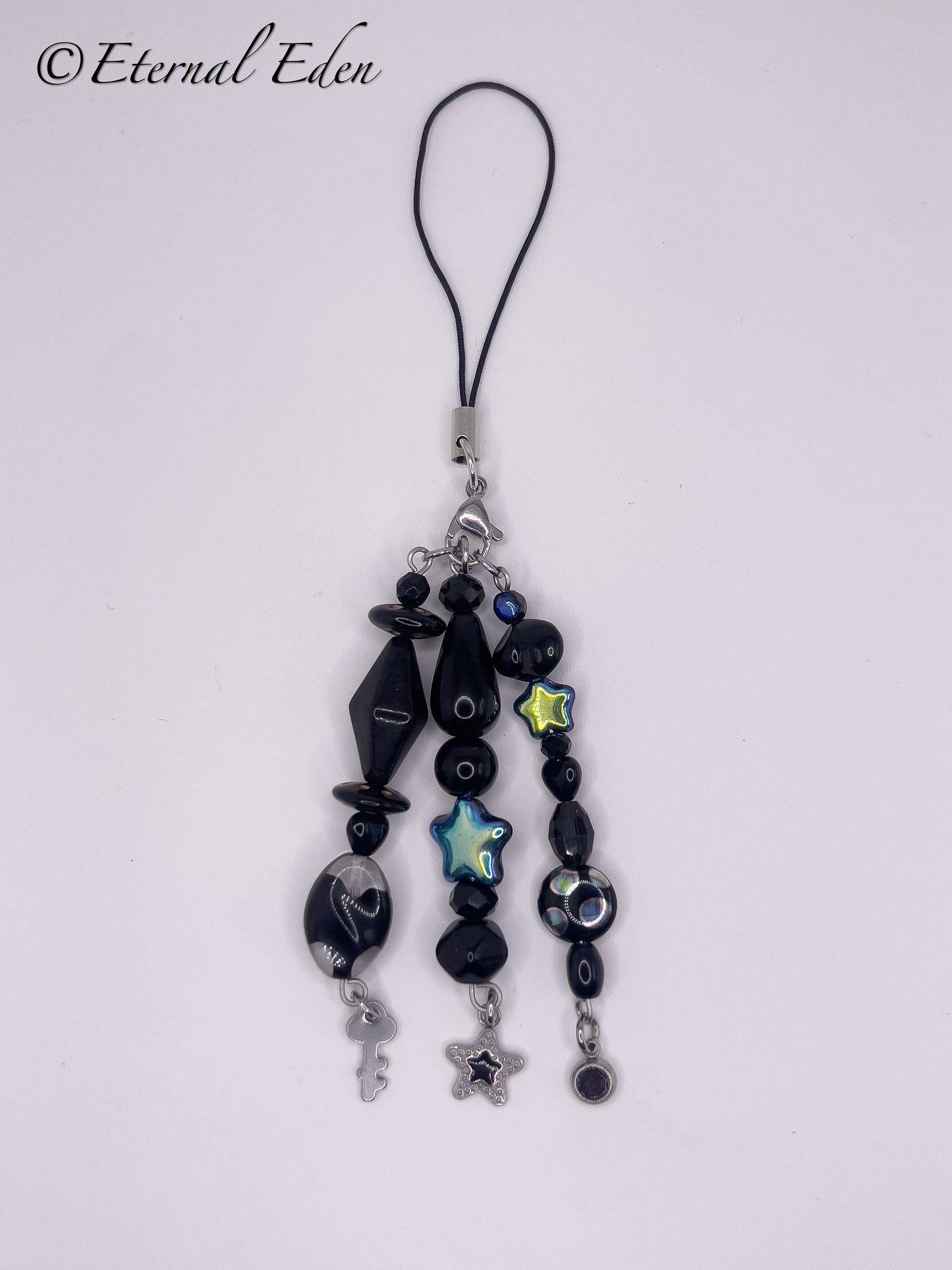 Monochrome Phone / Bag Charms