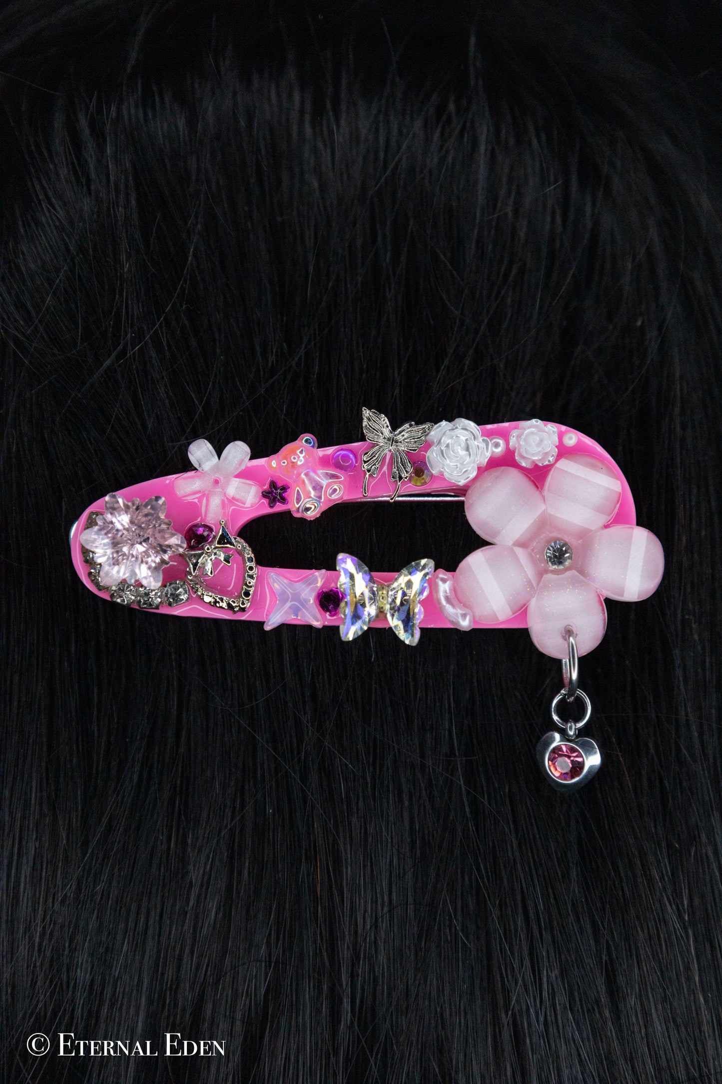 “Pink Party” Hairclips