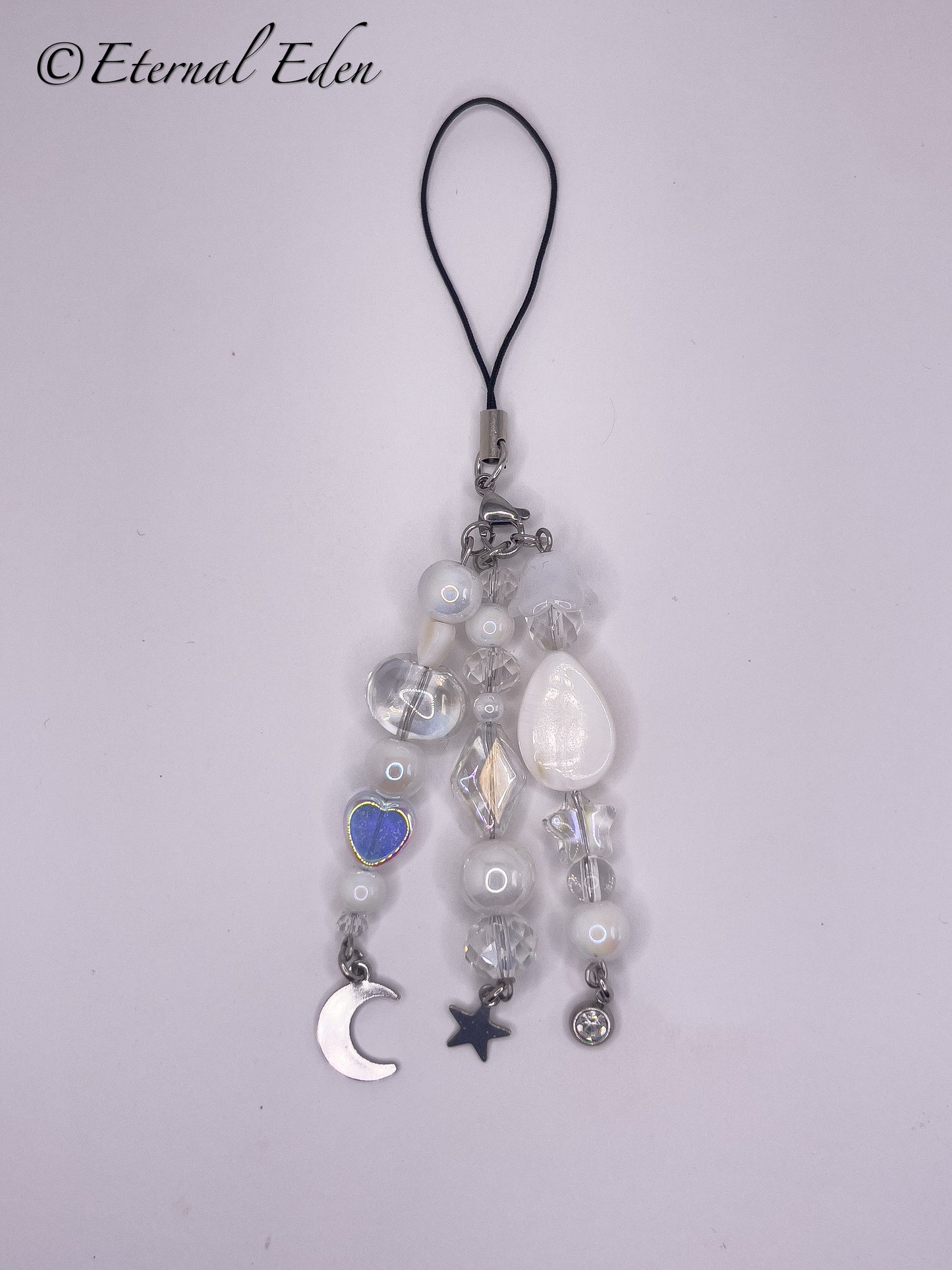 White Mix Phone / Bag Charms