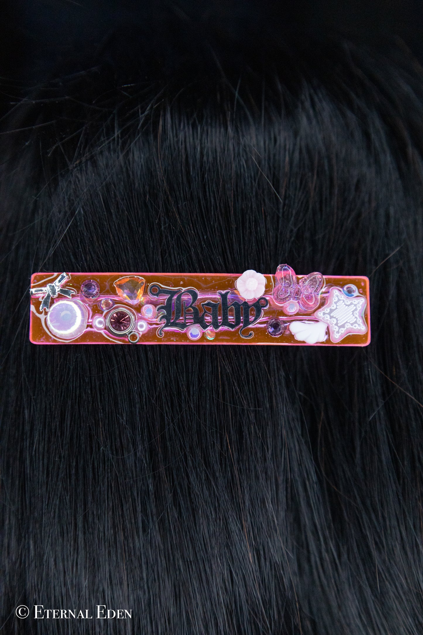 “Pink Future” Hairclips