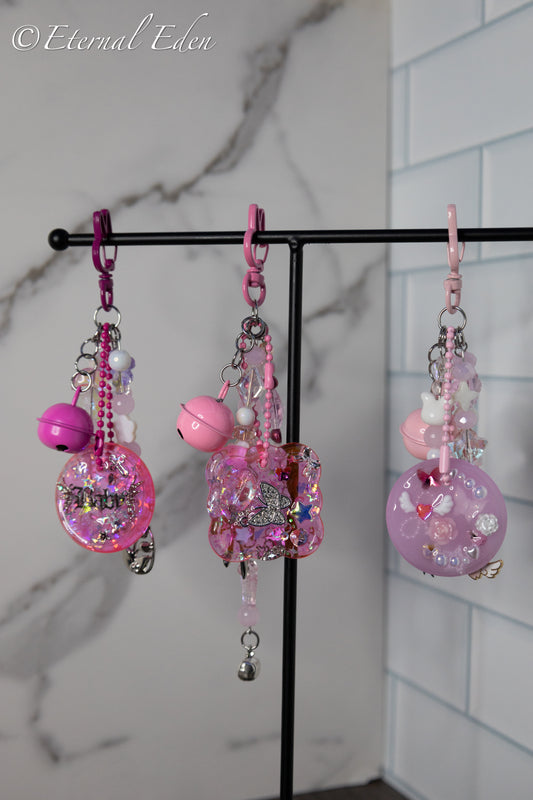 Pink Lover Keychains