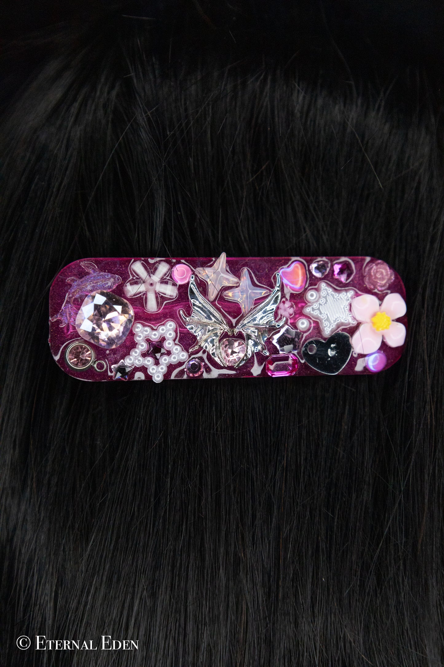 “Pink Future” Hairclips