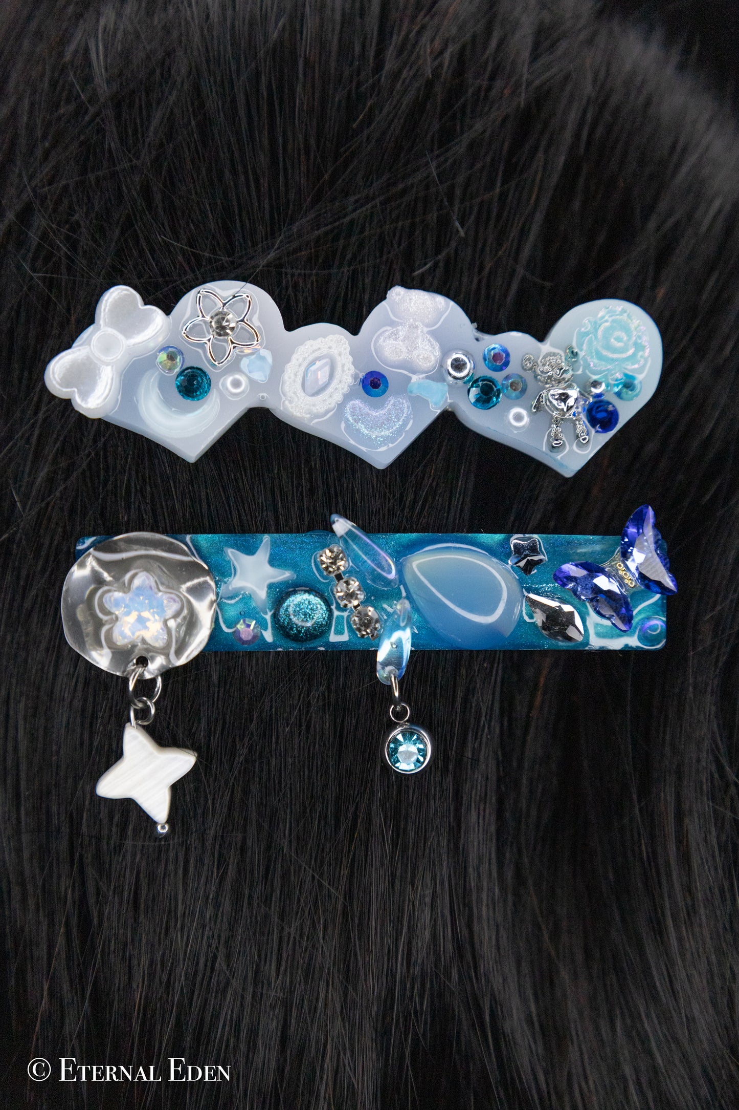 “Electric Pair” Hairclip Sets