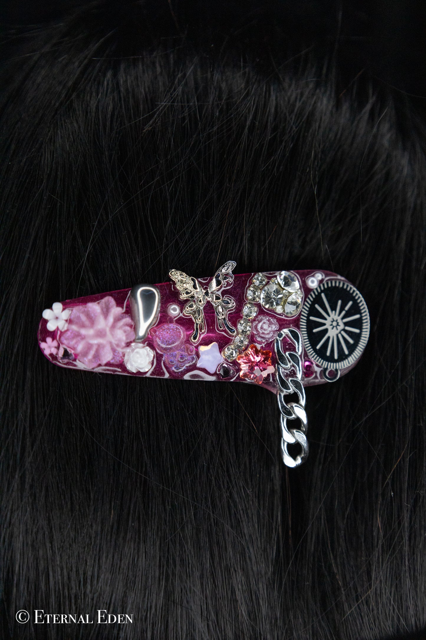 “Pink Future” Hairclips