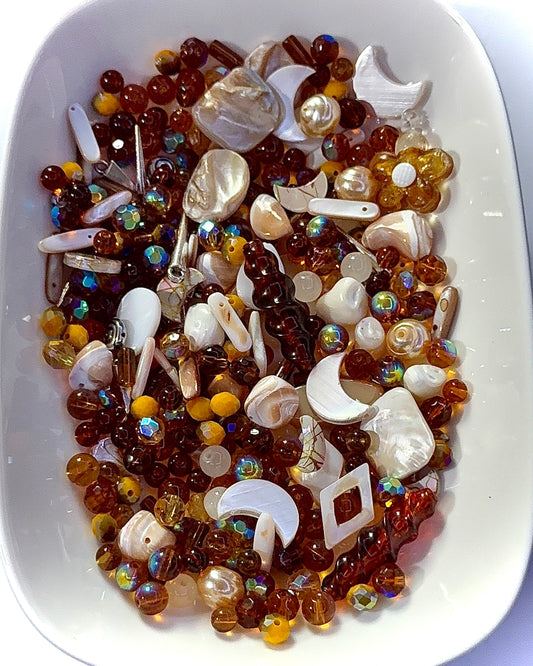 ‘Amber Haze’ Bead Soup
