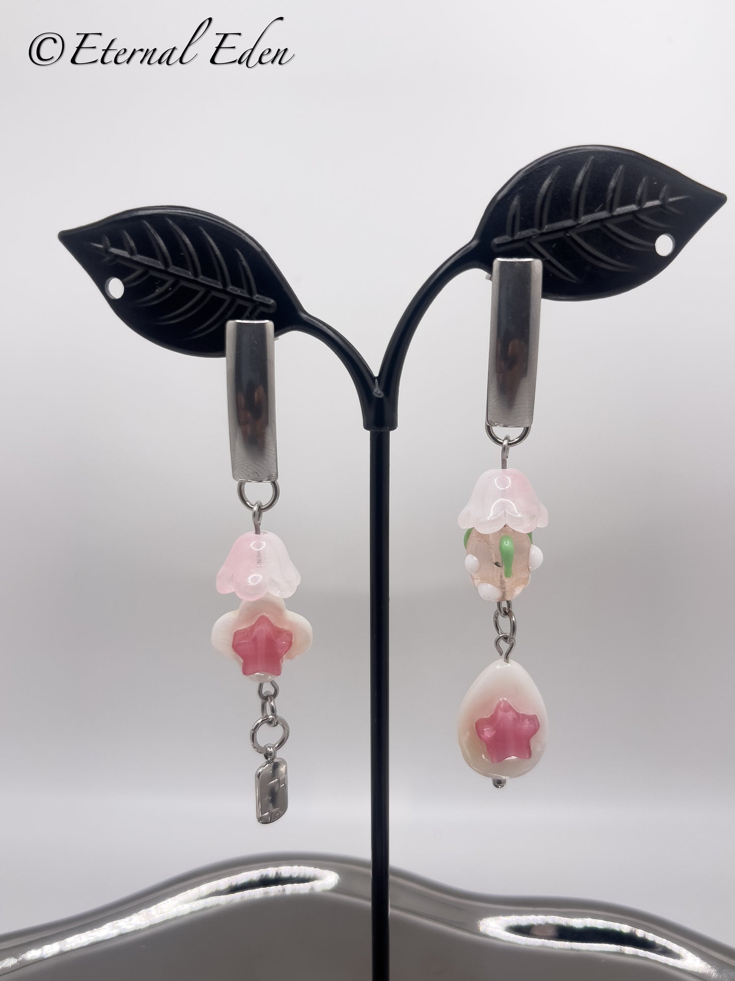 Strawberry Drink Earrings