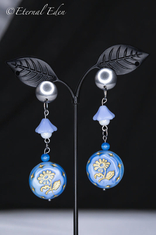 Cornflower Blue Earrings