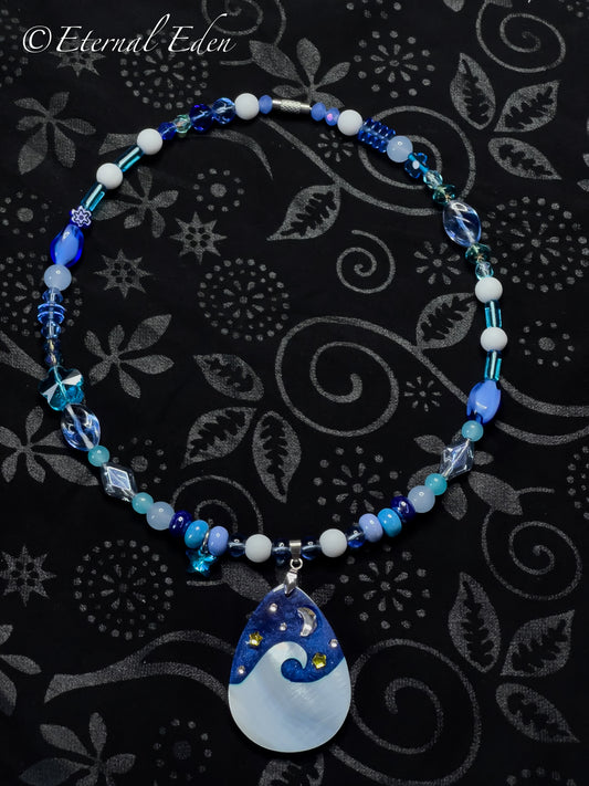 Watery Night Necklace