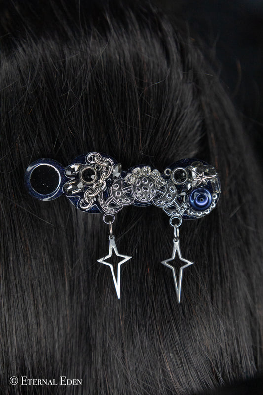 “Shadow’s Glimmer” Hairclips