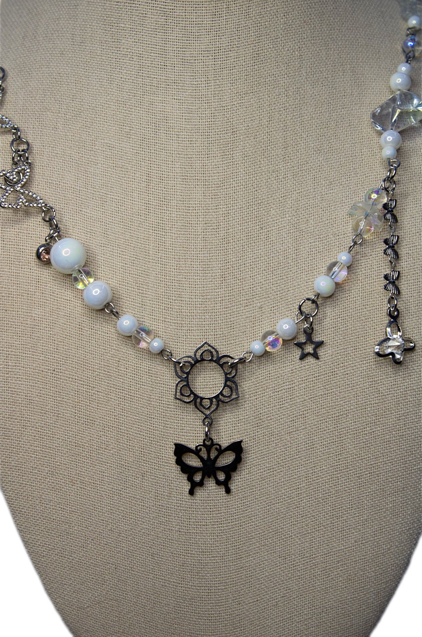 Butterfly Drops Necklace